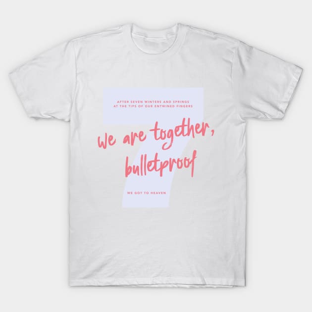 We Are Bulletproof T-Shirt by goldiecloset